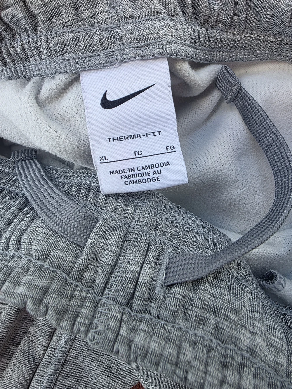 Nike Kids' Athletic Track Pants - Black & Gray